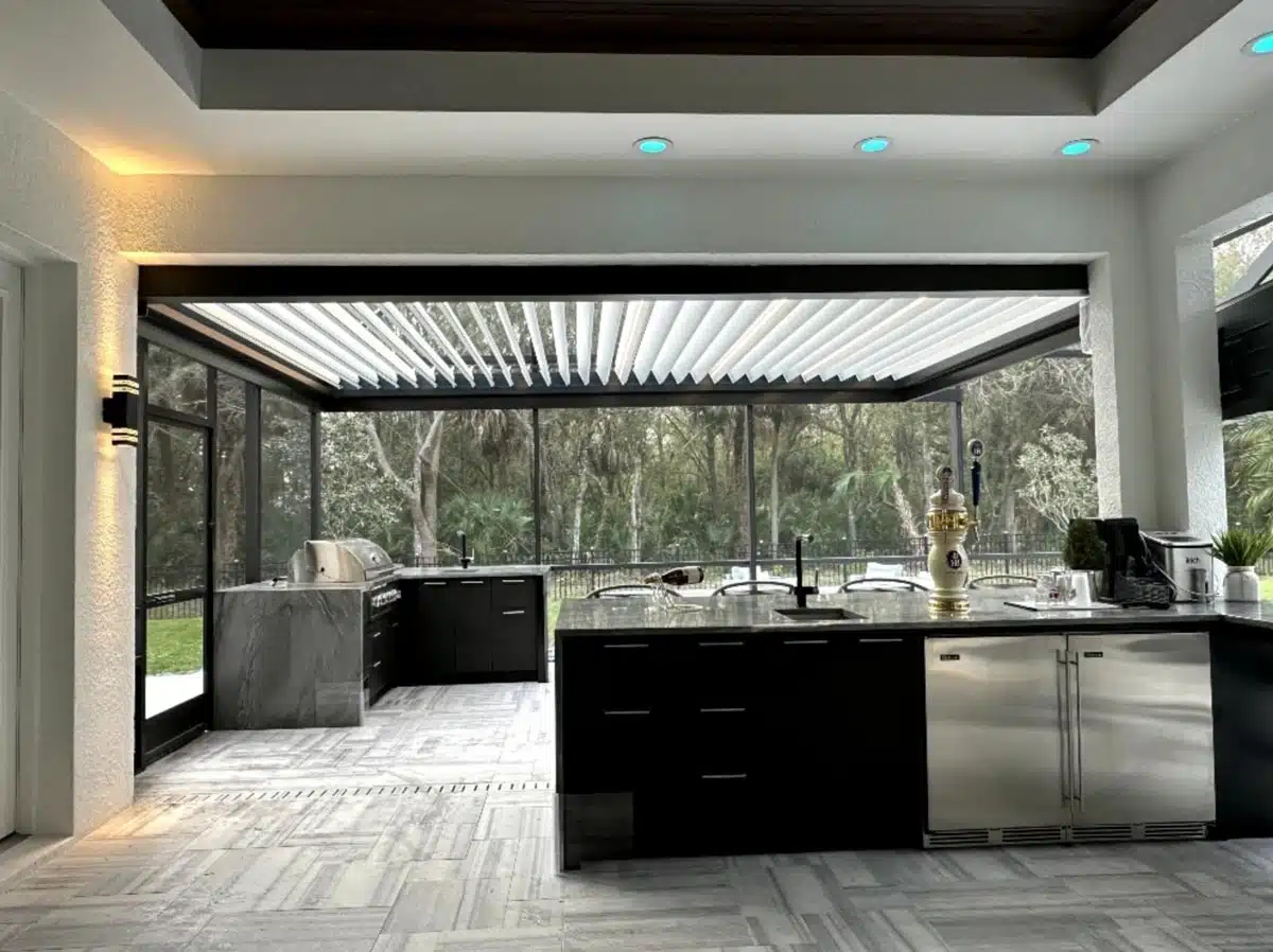 A screened in pergolas - enVision Pergola A screened in pergolas