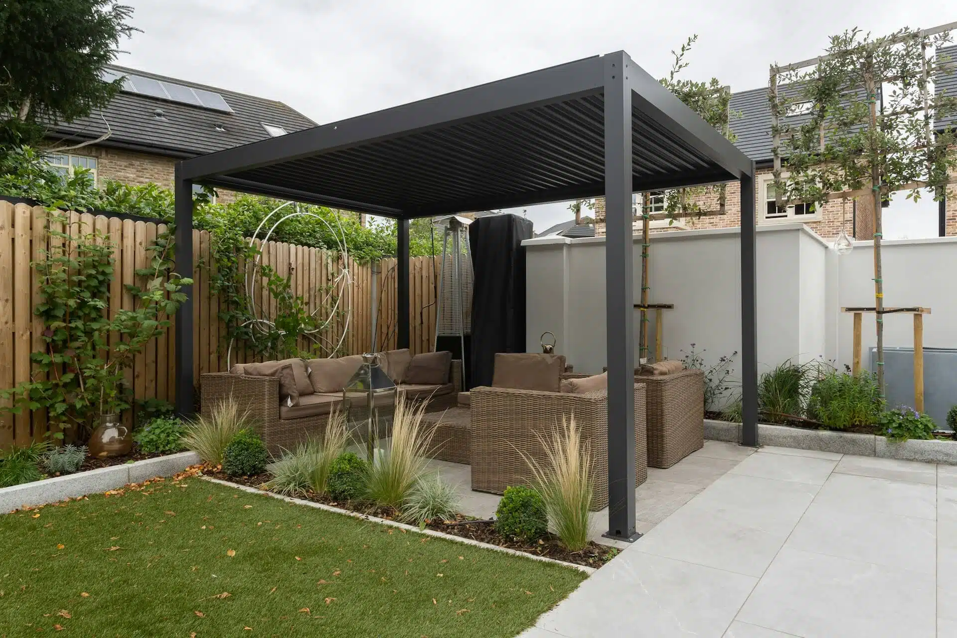 pergola installation - enVision Pergola aluminum pergola installation