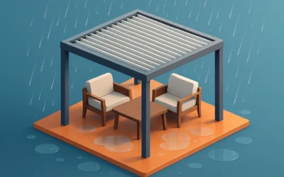 Are Louvered Pergolas Waterproof in Rain?