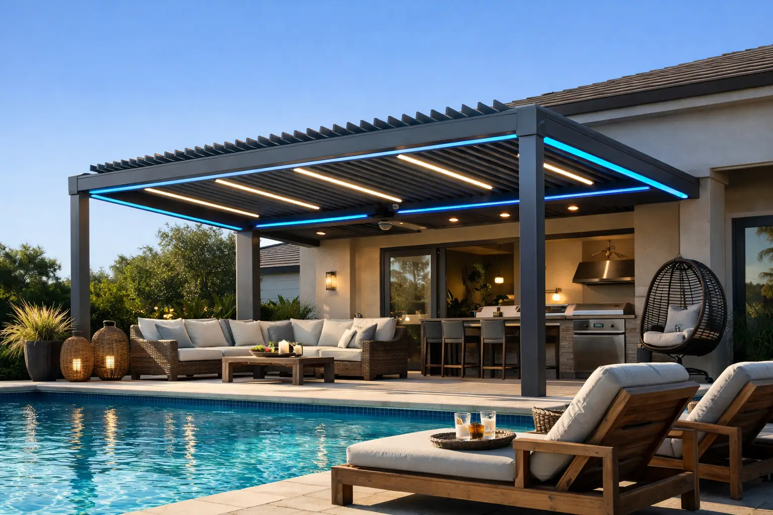 9 Best Pergola Features for Pool Decks