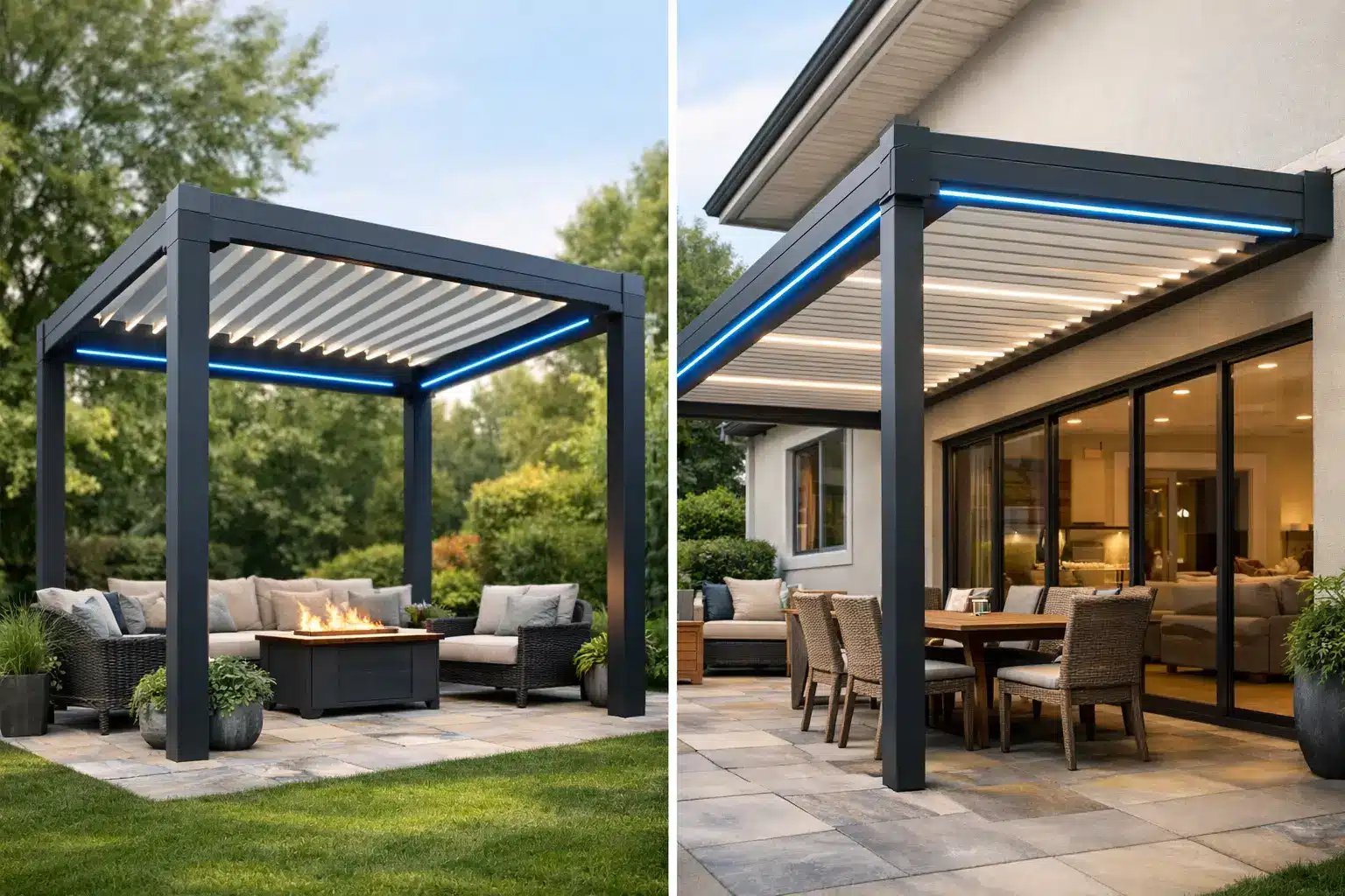 Freestanding Pergola vs Attached Pergola