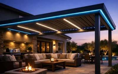 9 Integrated Pergola Lighting Design Ideas