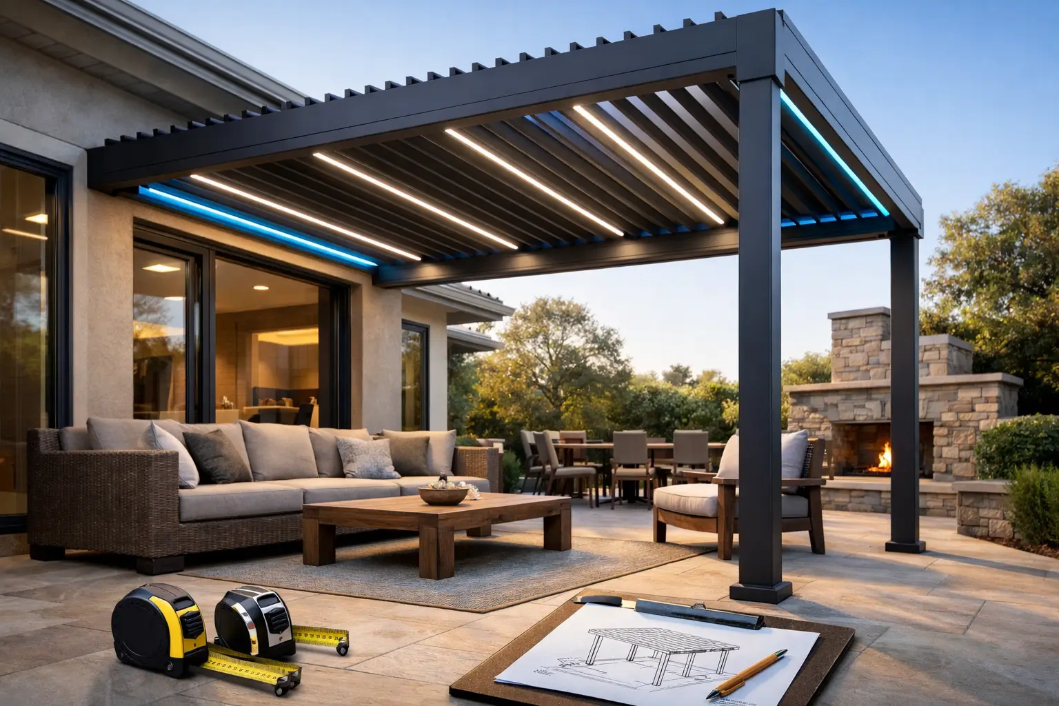 How to Size Pergola for Patio Spaces How to Size Pergola for Patio Spaces