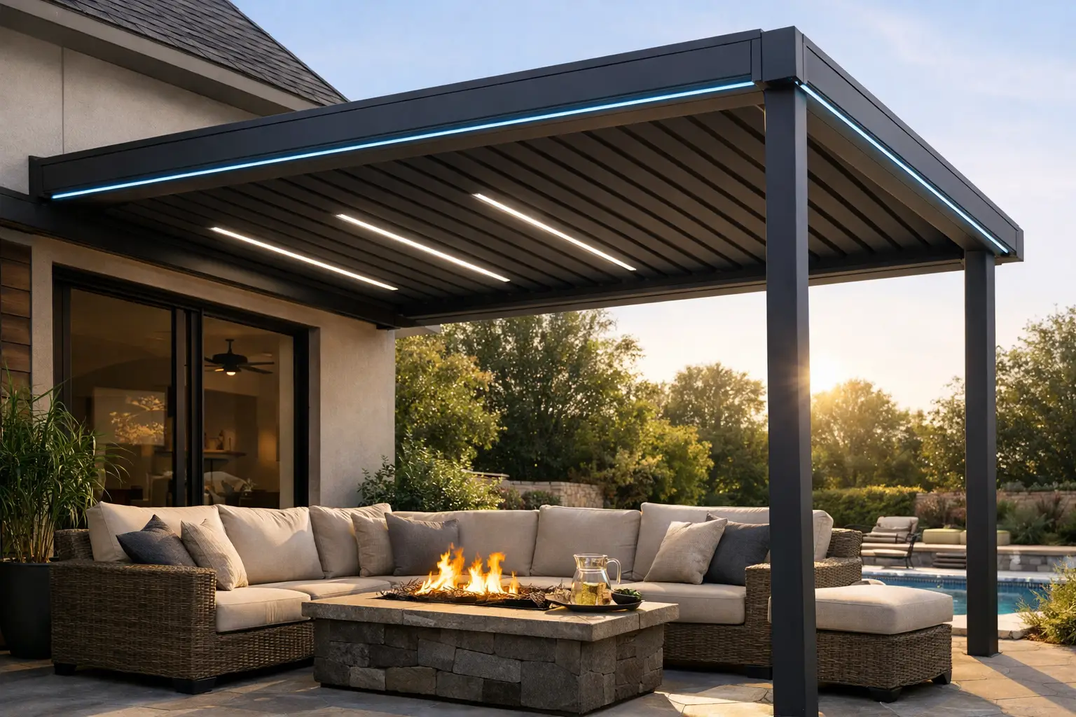 Patio Pergola That Blocks Afternoon Sun