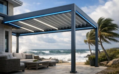 Pergola Anchoring Methods for Coastal Wind