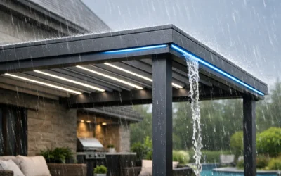 Pergola Drainage for Heavy Rain That Works