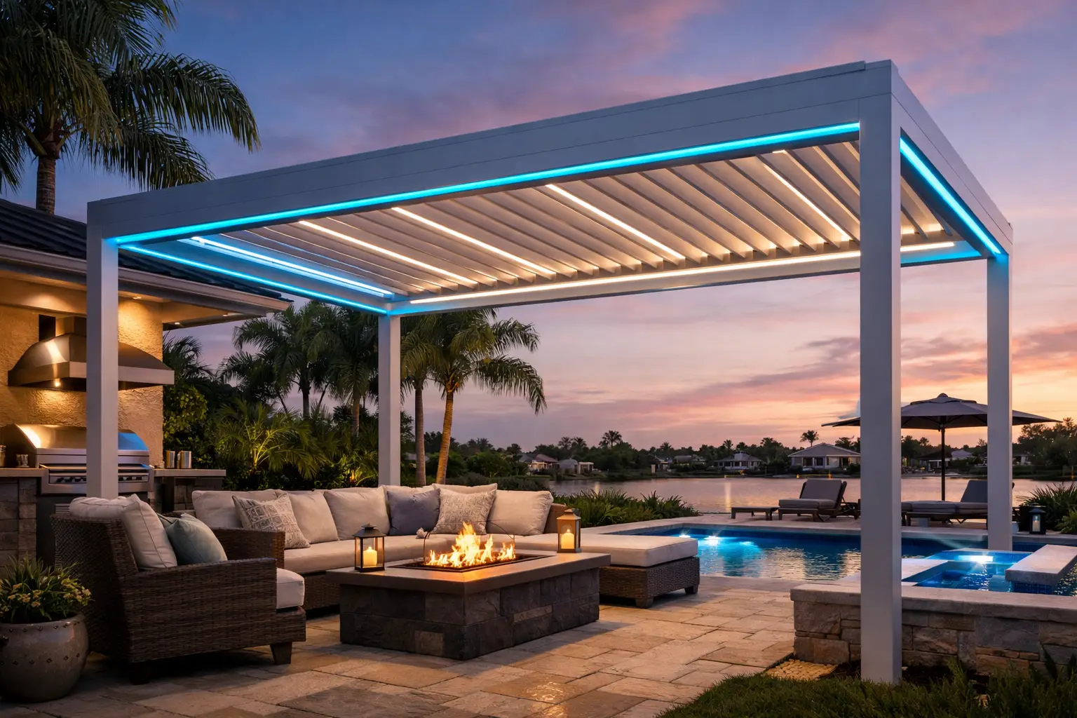 Luxury Outdoor Pergolas Florida Homeowners Want