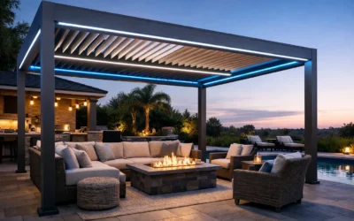 Luxury Pergola for Year Round Entertaining