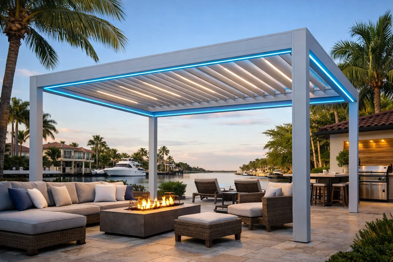 Pergola Installation Dania Beach Florida