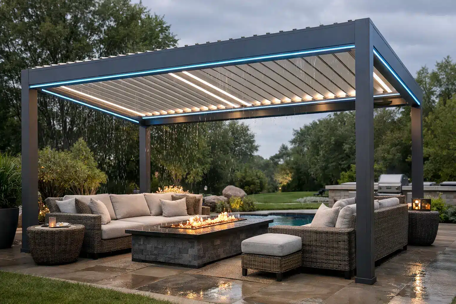 Rain Sensor Louvered Pergola Settings That Work Rain Sensor Louvered Pergola Settings That Work