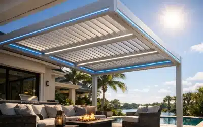 Are Aluminum Pergolas Hot Under Florida Sun?