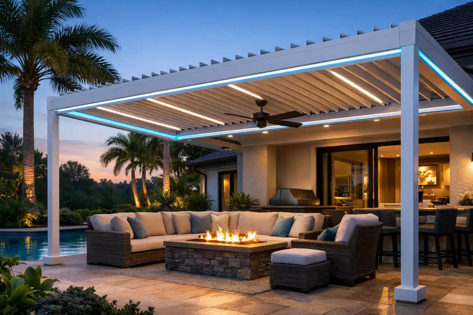 Backyard Pergola Design for Florida Living