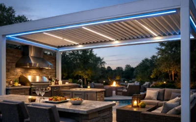 Can Pergolas Cover Outdoor Kitchens Safely?