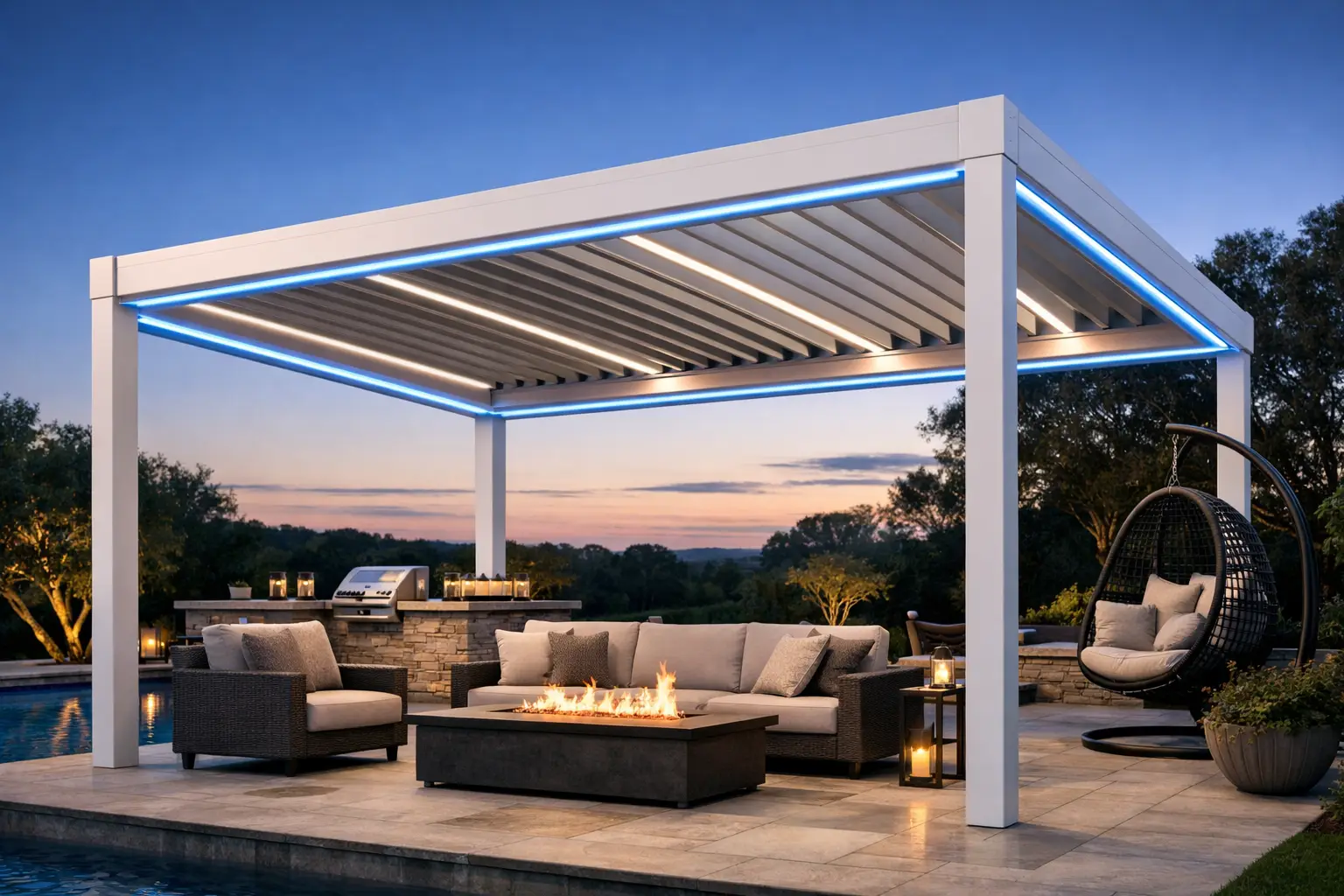 How Much Does an Aluminum Motorized Pergola Cost?
