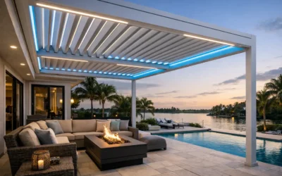 Motorized Pergola Florida for Real Weather