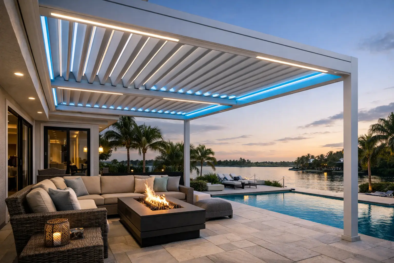 Motorized Pergola Florida for Real Weather Motorized Pergola Florida for Real Weather