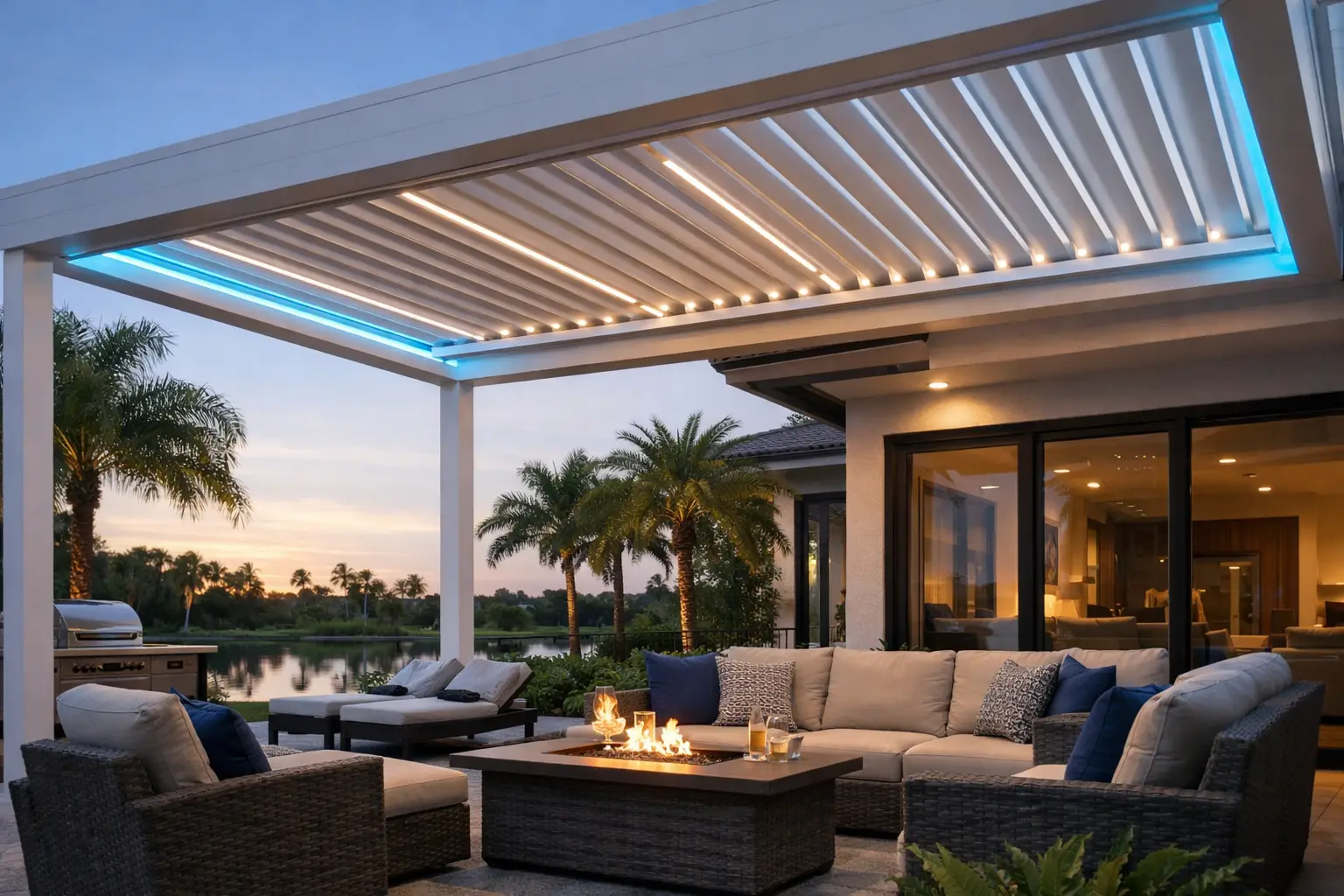 Why a Louvered Pergola Fits Florida Living